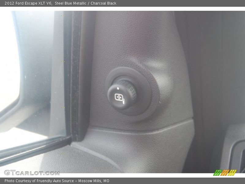 Steel Blue Metallic / Charcoal Black 2012 Ford Escape XLT V6