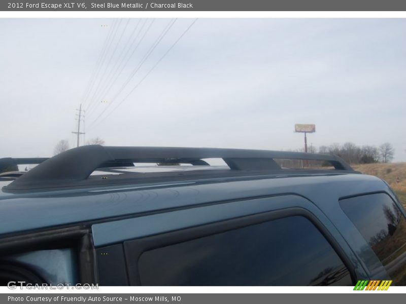 Steel Blue Metallic / Charcoal Black 2012 Ford Escape XLT V6