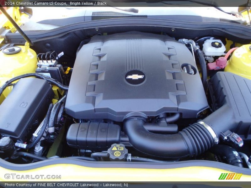 Bright Yellow / Black 2014 Chevrolet Camaro LS Coupe
