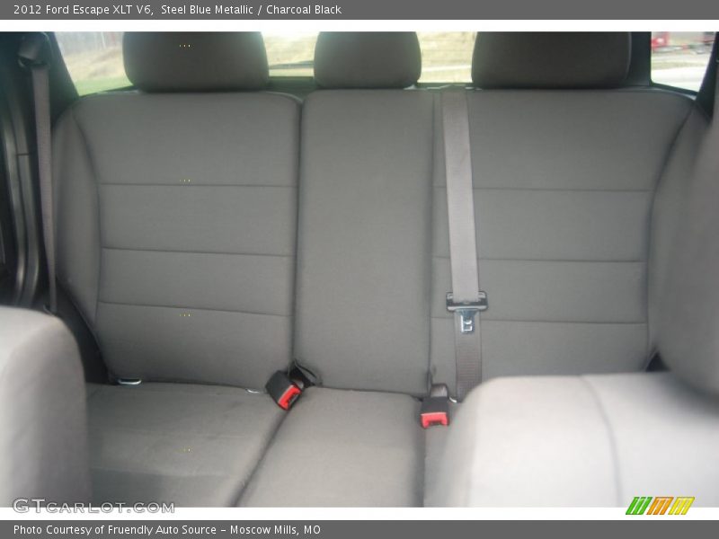 Steel Blue Metallic / Charcoal Black 2012 Ford Escape XLT V6