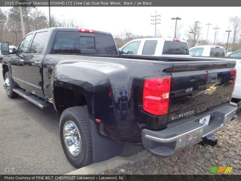 Black / Jet Black 2015 Chevrolet Silverado 3500HD LTZ Crew Cab Dual Rear Wheel