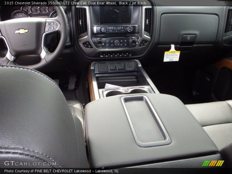 Black / Jet Black 2015 Chevrolet Silverado 3500HD LTZ Crew Cab Dual Rear Wheel