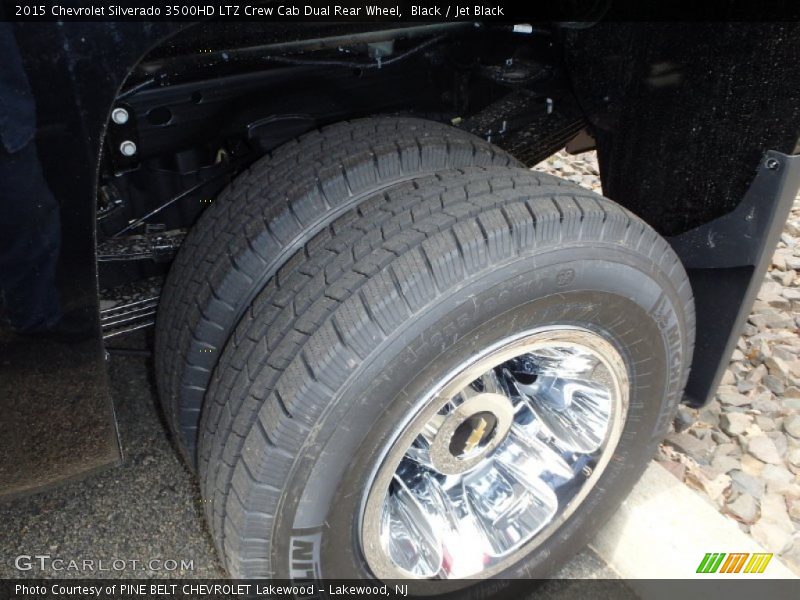 Black / Jet Black 2015 Chevrolet Silverado 3500HD LTZ Crew Cab Dual Rear Wheel