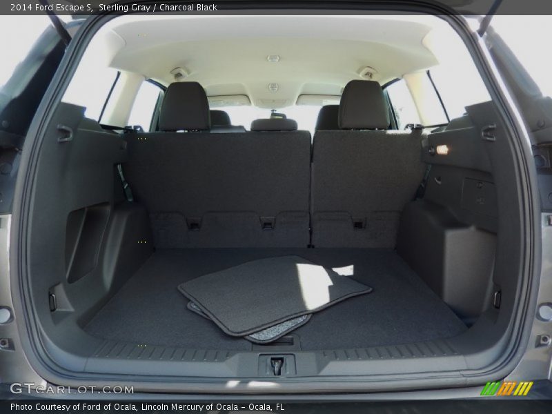 Sterling Gray / Charcoal Black 2014 Ford Escape S