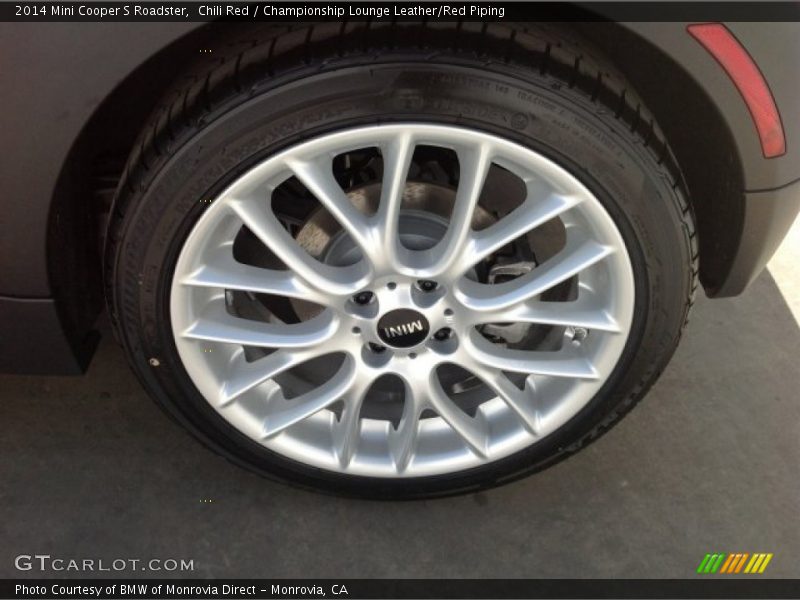 Chili Red / Championship Lounge Leather/Red Piping 2014 Mini Cooper S Roadster