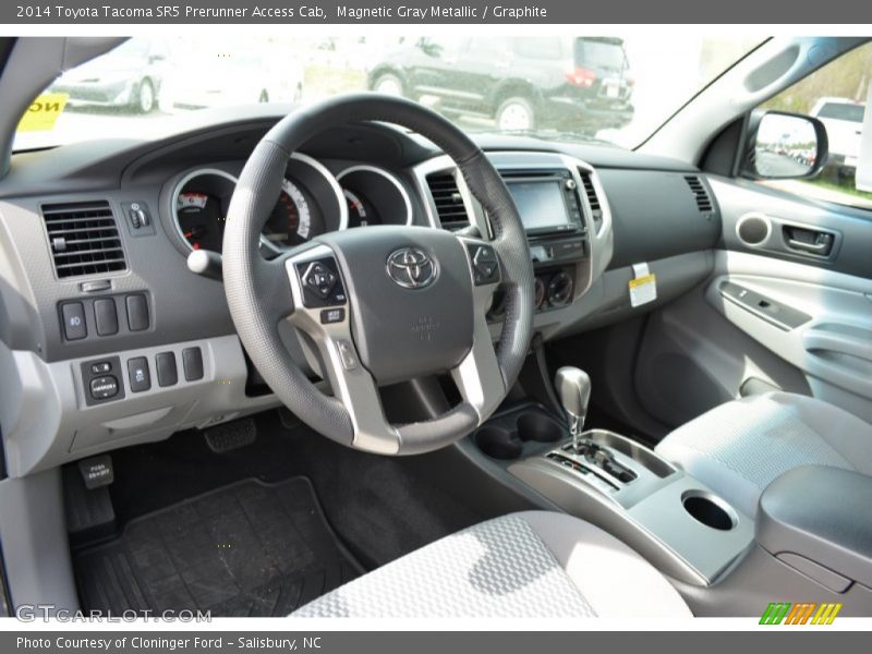  2014 Tacoma SR5 Prerunner Access Cab Graphite Interior