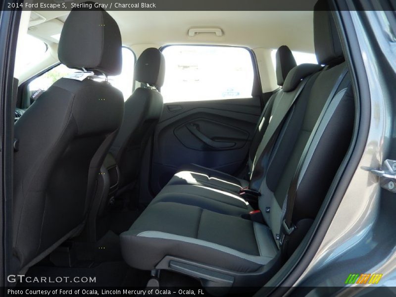 Sterling Gray / Charcoal Black 2014 Ford Escape S