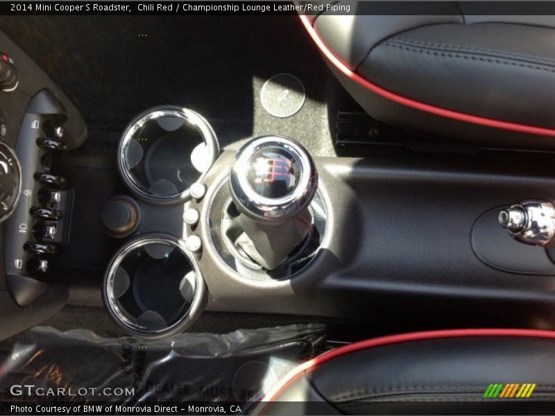Chili Red / Championship Lounge Leather/Red Piping 2014 Mini Cooper S Roadster