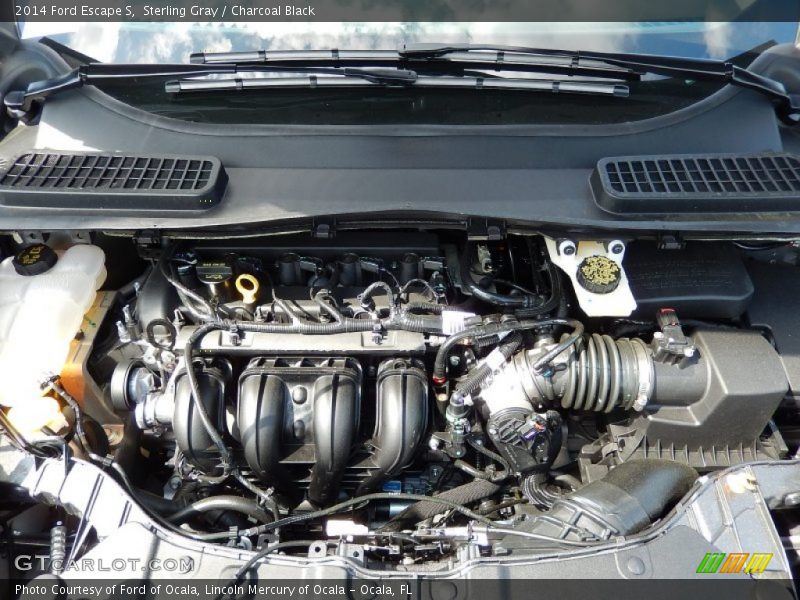 Sterling Gray / Charcoal Black 2014 Ford Escape S