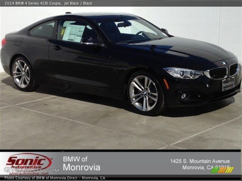 Jet Black / Black 2014 BMW 4 Series 428i Coupe