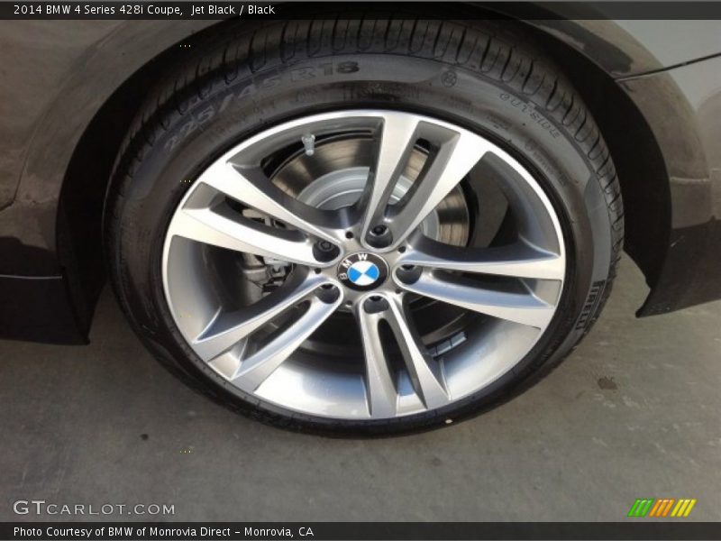 Jet Black / Black 2014 BMW 4 Series 428i Coupe