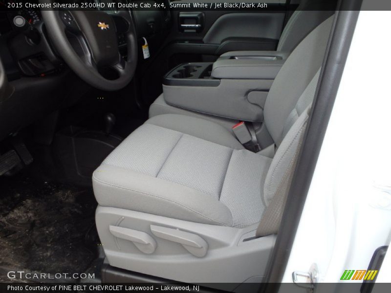 Summit White / Jet Black/Dark Ash 2015 Chevrolet Silverado 2500HD WT Double Cab 4x4
