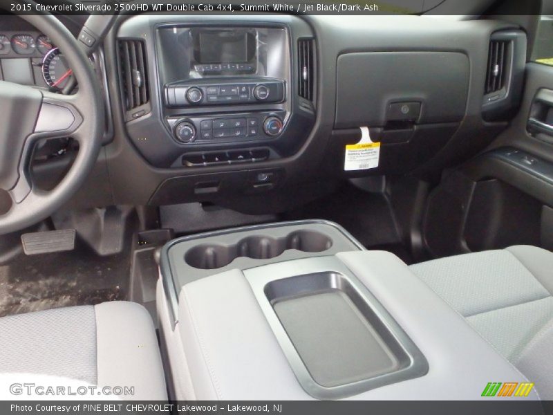 Summit White / Jet Black/Dark Ash 2015 Chevrolet Silverado 2500HD WT Double Cab 4x4