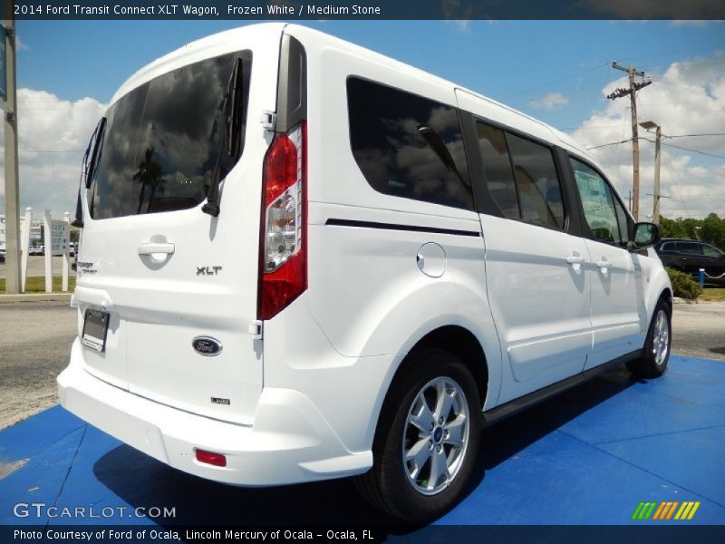 Frozen White / Medium Stone 2014 Ford Transit Connect XLT Wagon