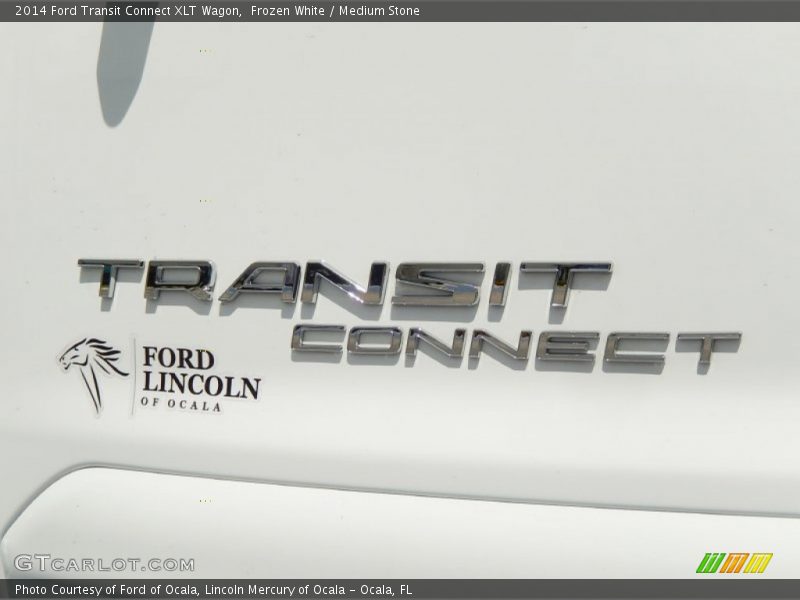 Frozen White / Medium Stone 2014 Ford Transit Connect XLT Wagon