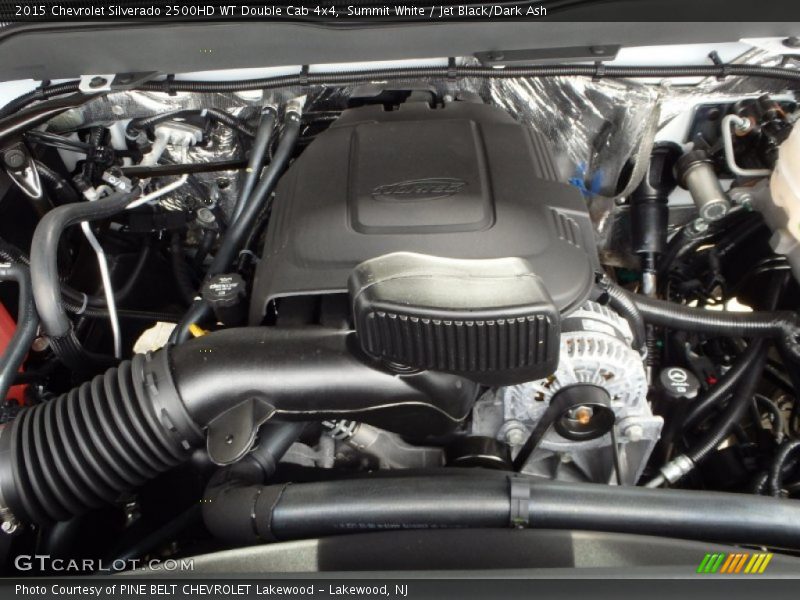  2015 Silverado 2500HD WT Double Cab 4x4 Engine - 6.0 Liter OHV 16-Valve VVT Flex-Fuel Vortec V8