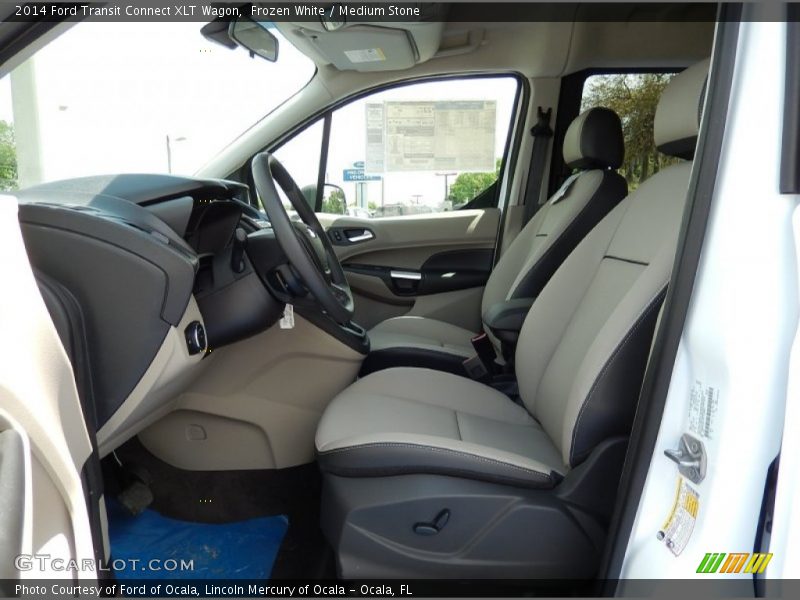 Front Seat of 2014 Transit Connect XLT Wagon