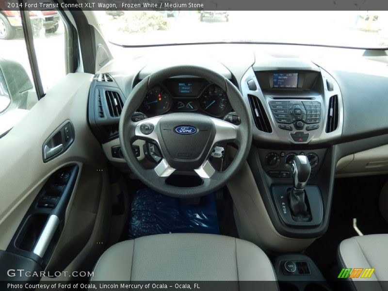 Dashboard of 2014 Transit Connect XLT Wagon