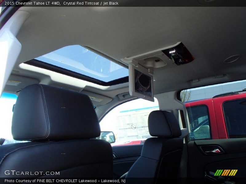 Crystal Red Tintcoat / Jet Black 2015 Chevrolet Tahoe LT 4WD