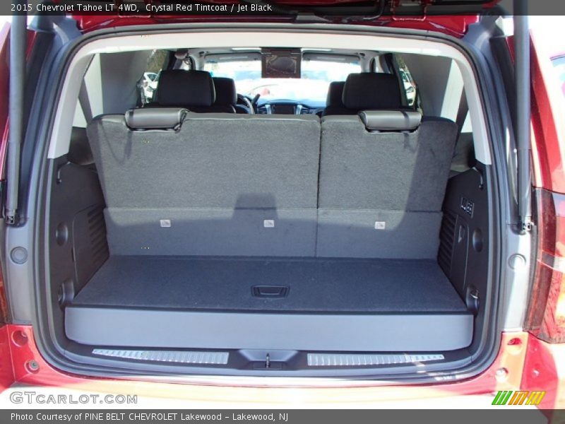 Crystal Red Tintcoat / Jet Black 2015 Chevrolet Tahoe LT 4WD