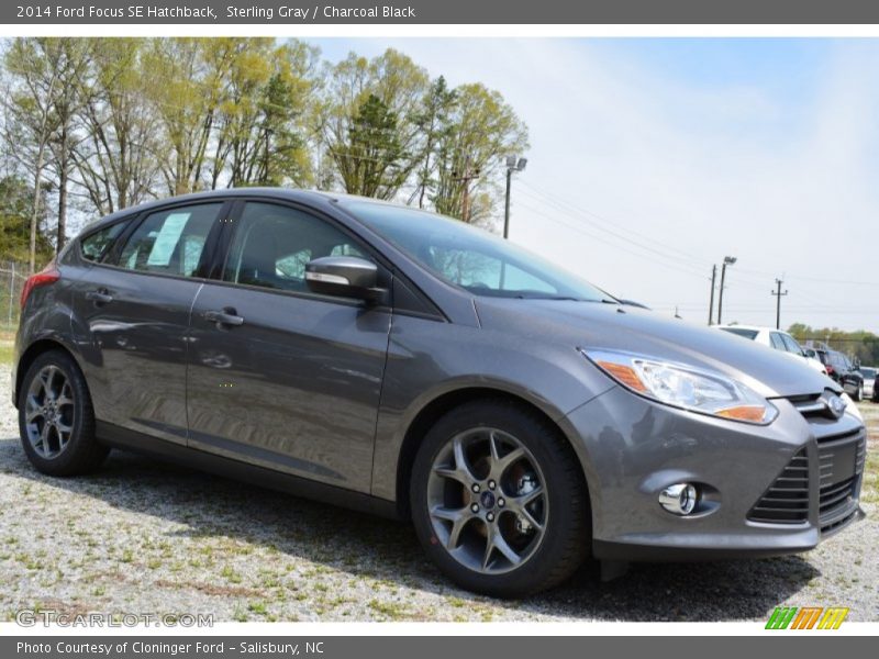 Sterling Gray / Charcoal Black 2014 Ford Focus SE Hatchback