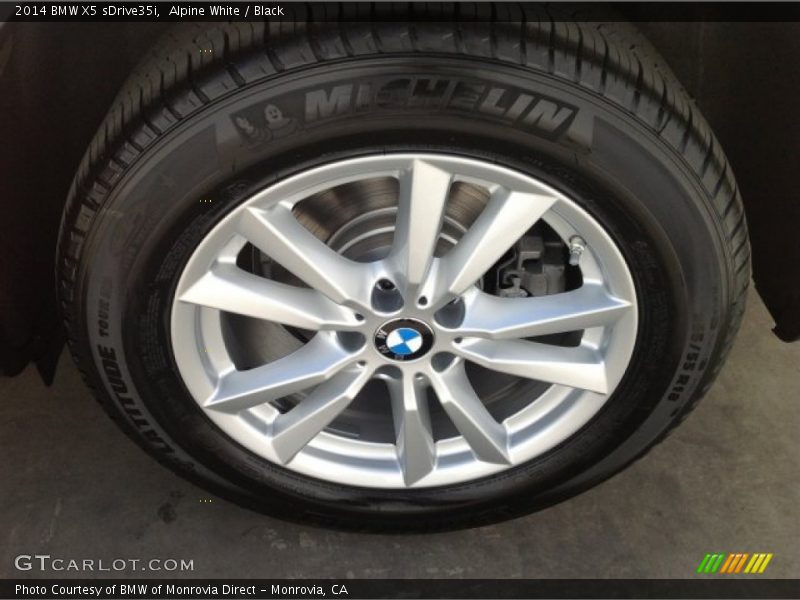 Alpine White / Black 2014 BMW X5 sDrive35i