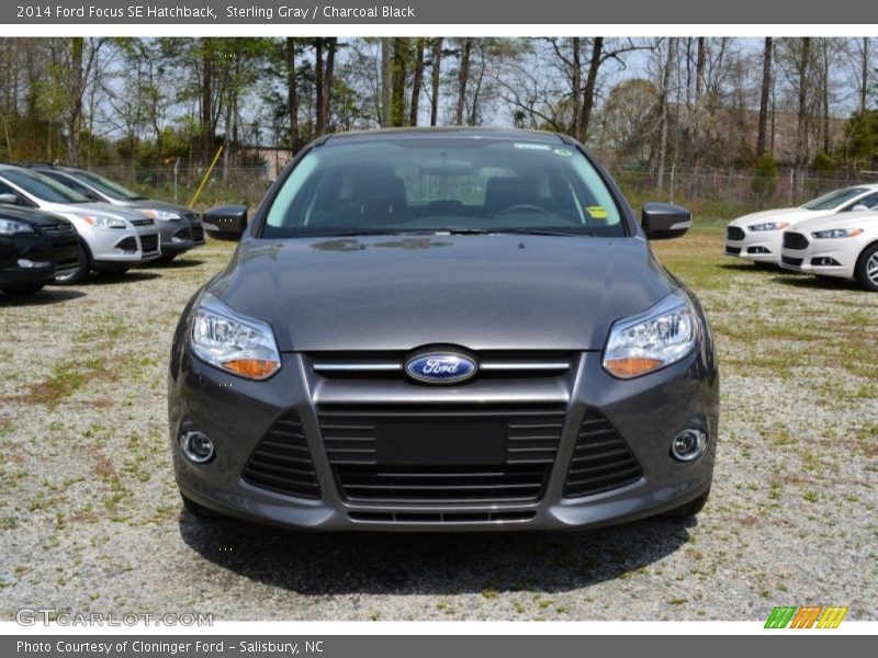 Sterling Gray / Charcoal Black 2014 Ford Focus SE Hatchback