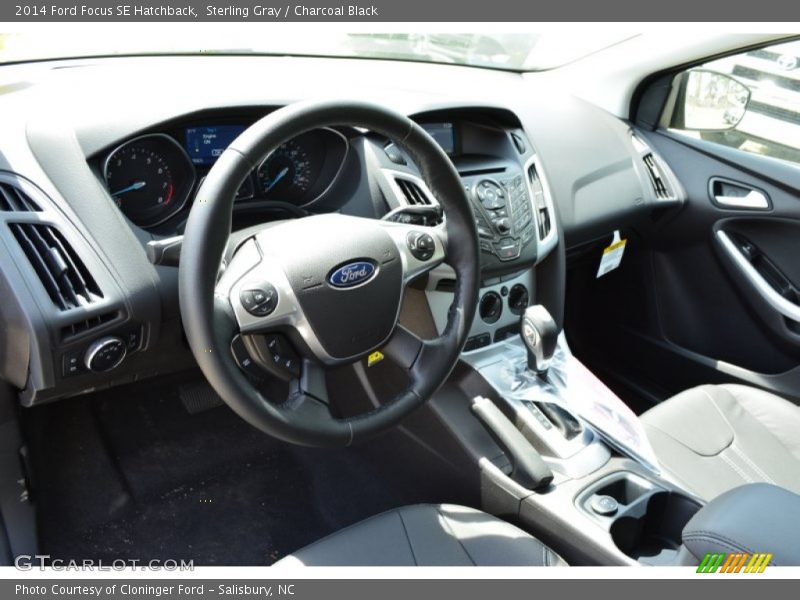 Sterling Gray / Charcoal Black 2014 Ford Focus SE Hatchback