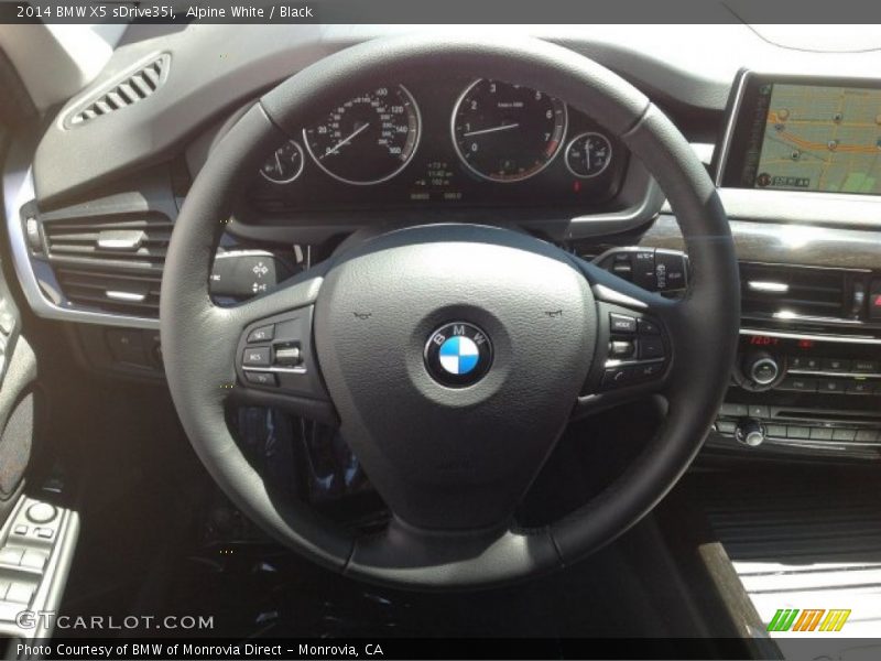 Alpine White / Black 2014 BMW X5 sDrive35i