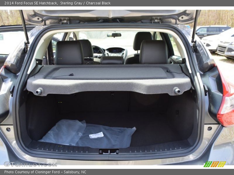 Sterling Gray / Charcoal Black 2014 Ford Focus SE Hatchback