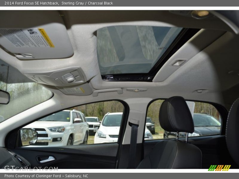 Sterling Gray / Charcoal Black 2014 Ford Focus SE Hatchback