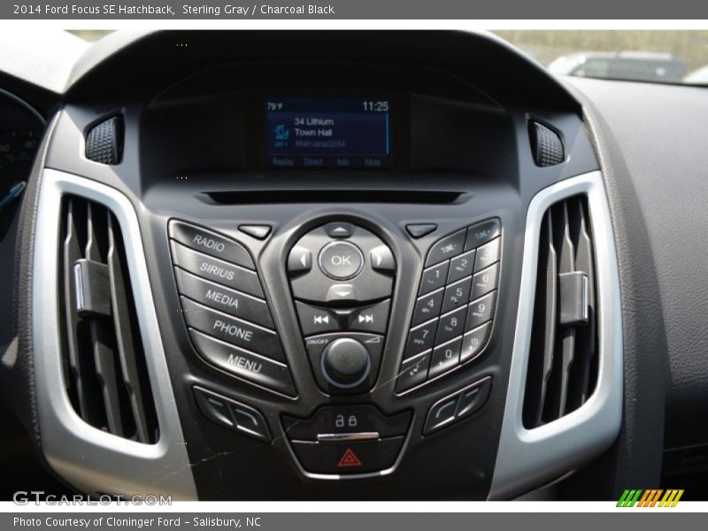 Sterling Gray / Charcoal Black 2014 Ford Focus SE Hatchback