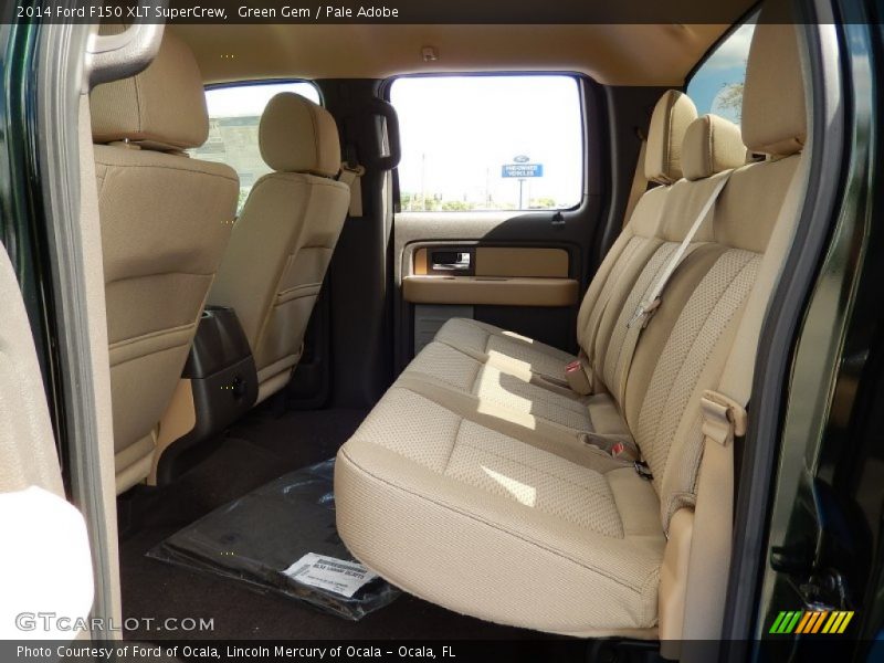 Green Gem / Pale Adobe 2014 Ford F150 XLT SuperCrew