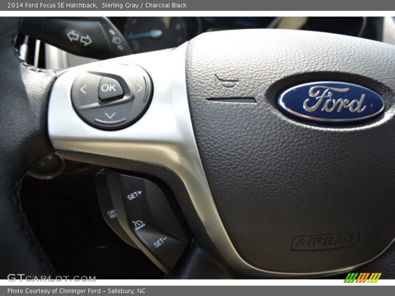 Sterling Gray / Charcoal Black 2014 Ford Focus SE Hatchback