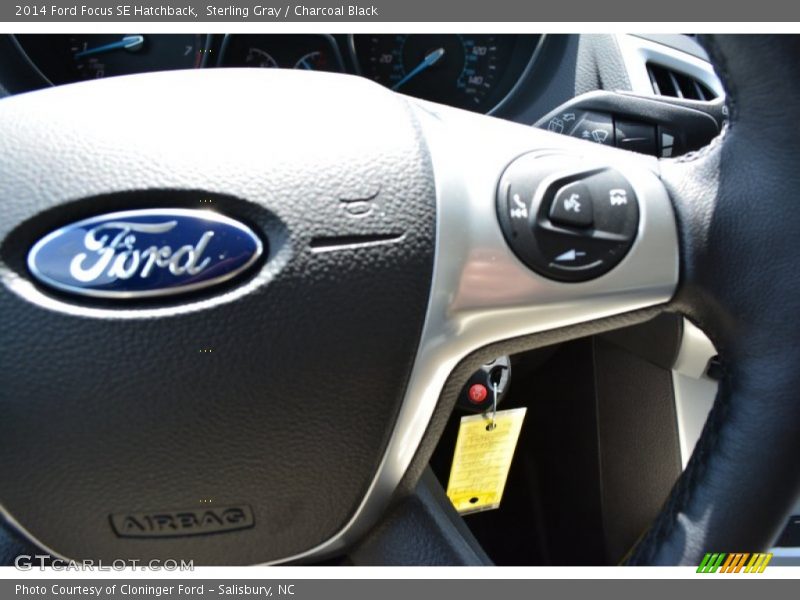 Sterling Gray / Charcoal Black 2014 Ford Focus SE Hatchback