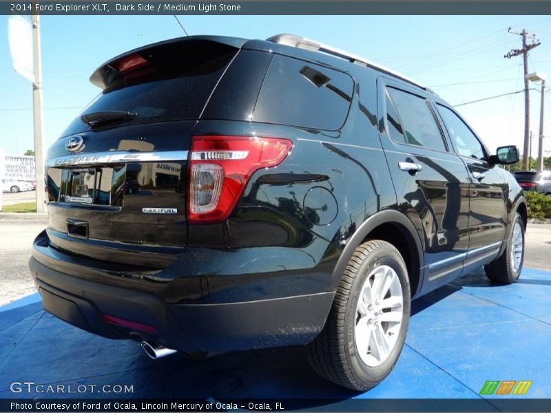 Dark Side / Medium Light Stone 2014 Ford Explorer XLT
