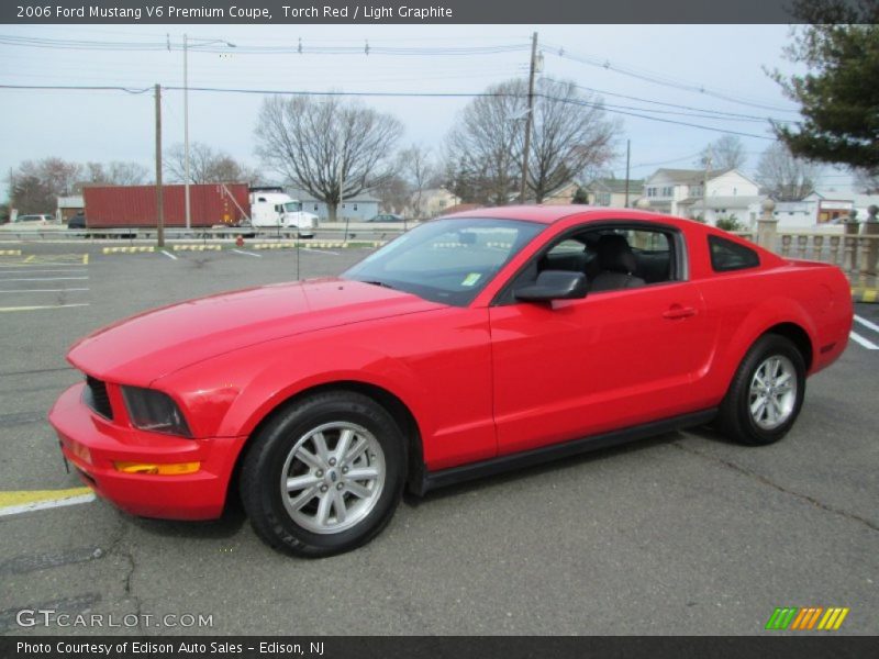 Torch Red / Light Graphite 2006 Ford Mustang V6 Premium Coupe