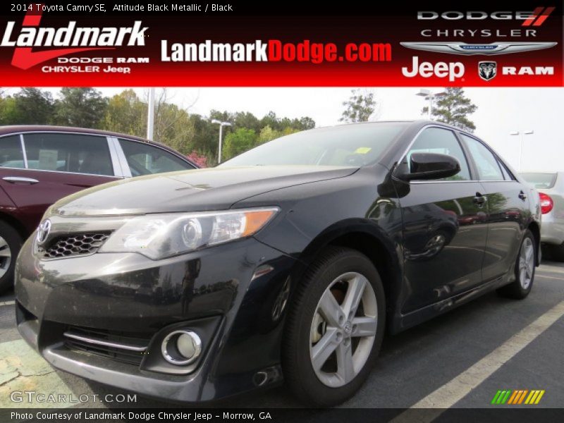 Attitude Black Metallic / Black 2014 Toyota Camry SE