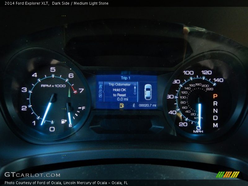 Dark Side / Medium Light Stone 2014 Ford Explorer XLT