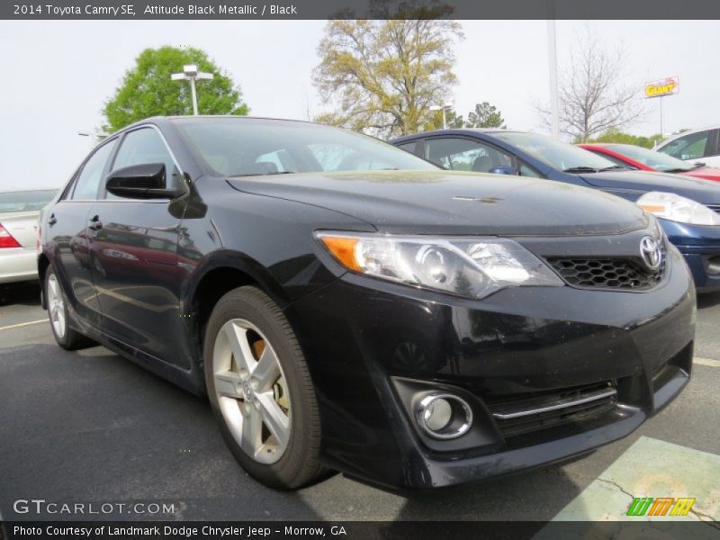 Attitude Black Metallic / Black 2014 Toyota Camry SE