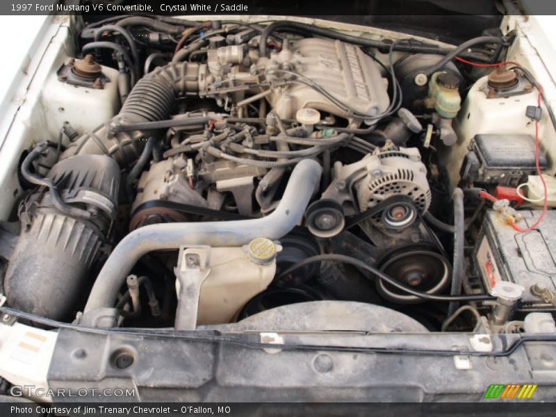  1997 Mustang V6 Convertible Engine - 3.8 Liter OHV 12-Valve V6