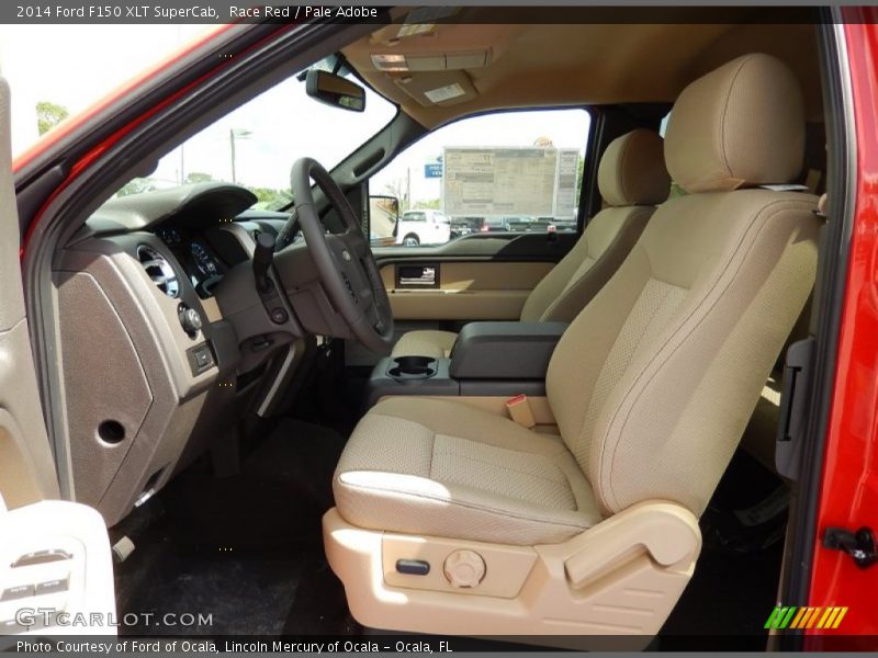  2014 F150 XLT SuperCab Pale Adobe Interior