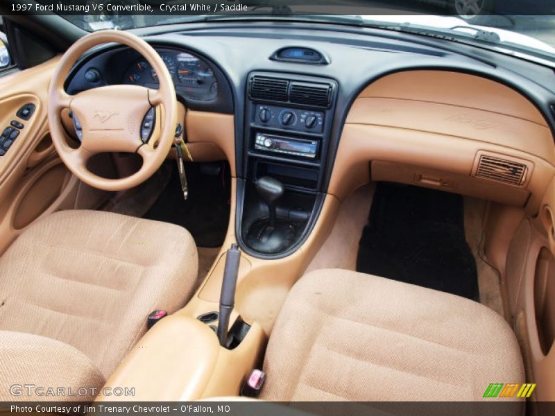 Dashboard of 1997 Mustang V6 Convertible