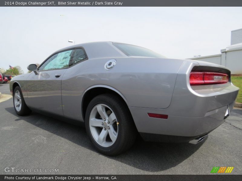 Billet Silver Metallic / Dark Slate Gray 2014 Dodge Challenger SXT