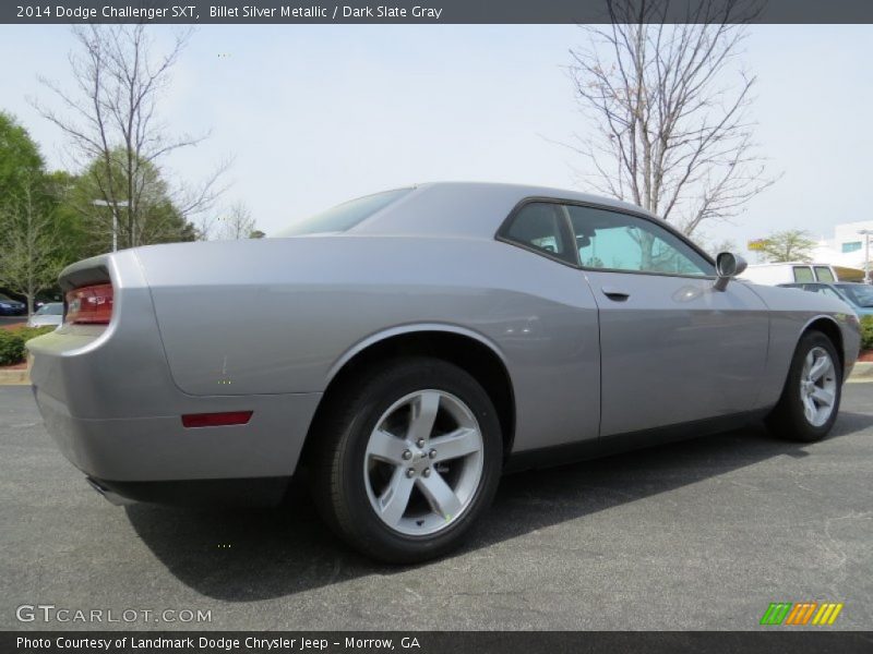 Billet Silver Metallic / Dark Slate Gray 2014 Dodge Challenger SXT