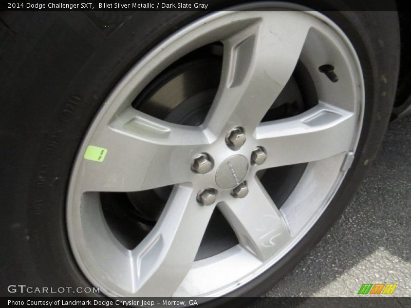 Billet Silver Metallic / Dark Slate Gray 2014 Dodge Challenger SXT