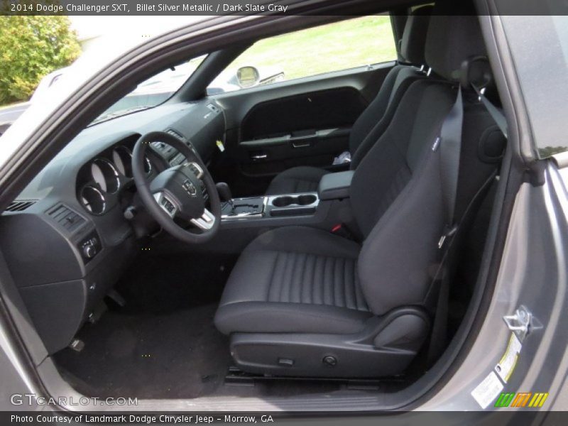 Billet Silver Metallic / Dark Slate Gray 2014 Dodge Challenger SXT