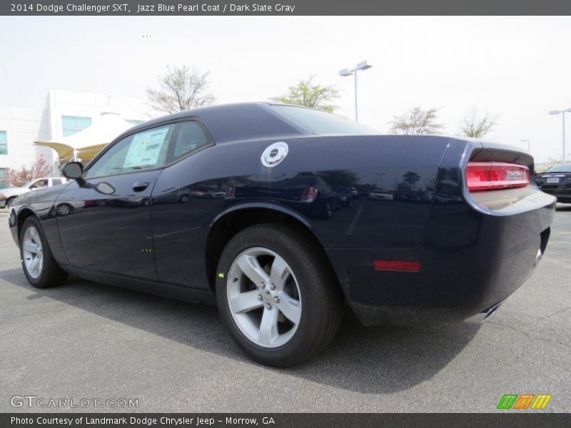 Jazz Blue Pearl Coat / Dark Slate Gray 2014 Dodge Challenger SXT