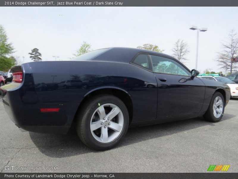 Jazz Blue Pearl Coat / Dark Slate Gray 2014 Dodge Challenger SXT
