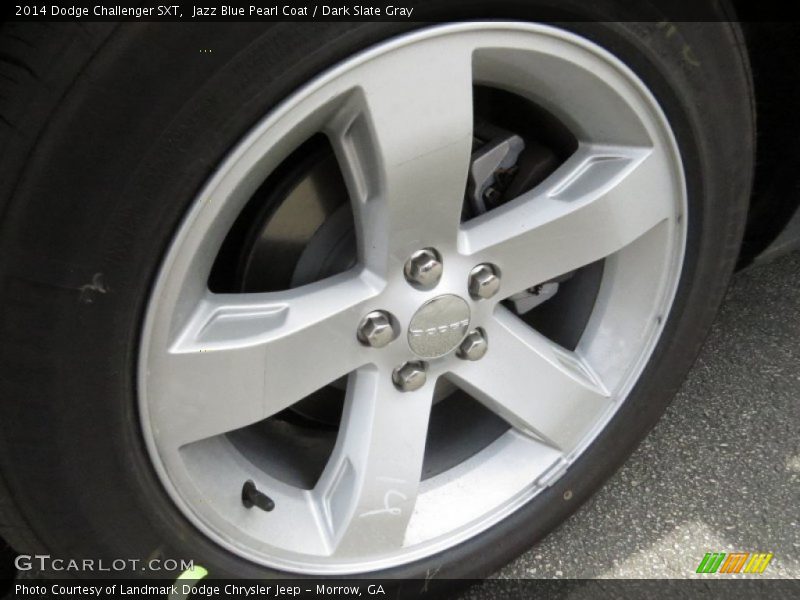 Jazz Blue Pearl Coat / Dark Slate Gray 2014 Dodge Challenger SXT
